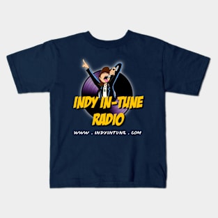 Indy In-Tune Radio (Dark Tee) Kids T-Shirt